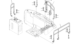 Пластина 2085479850 Komatsu