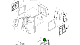 Пластина 195-Z11-8320 Komatsu