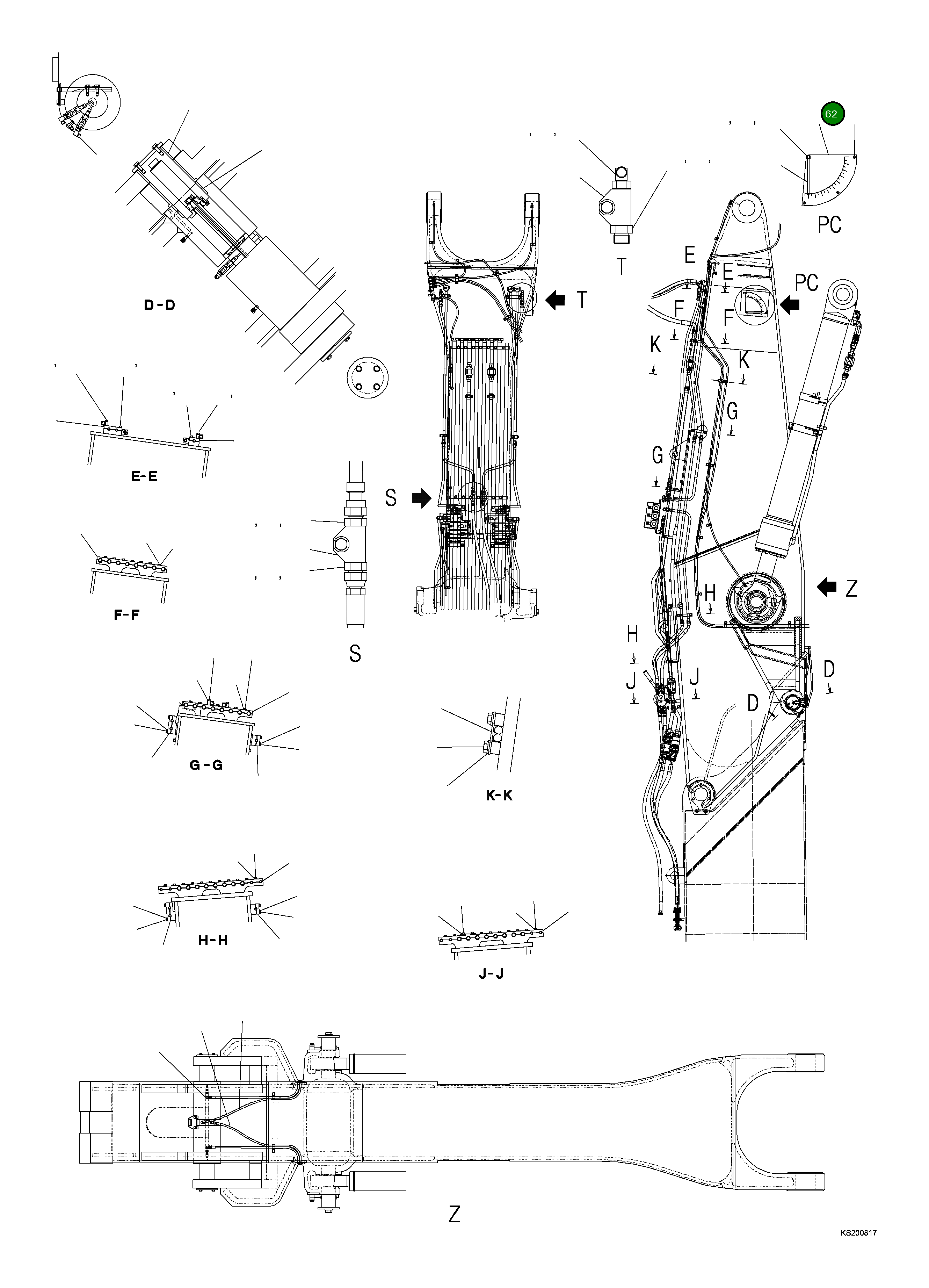 Пластина 209-70-KD790 Komatsu