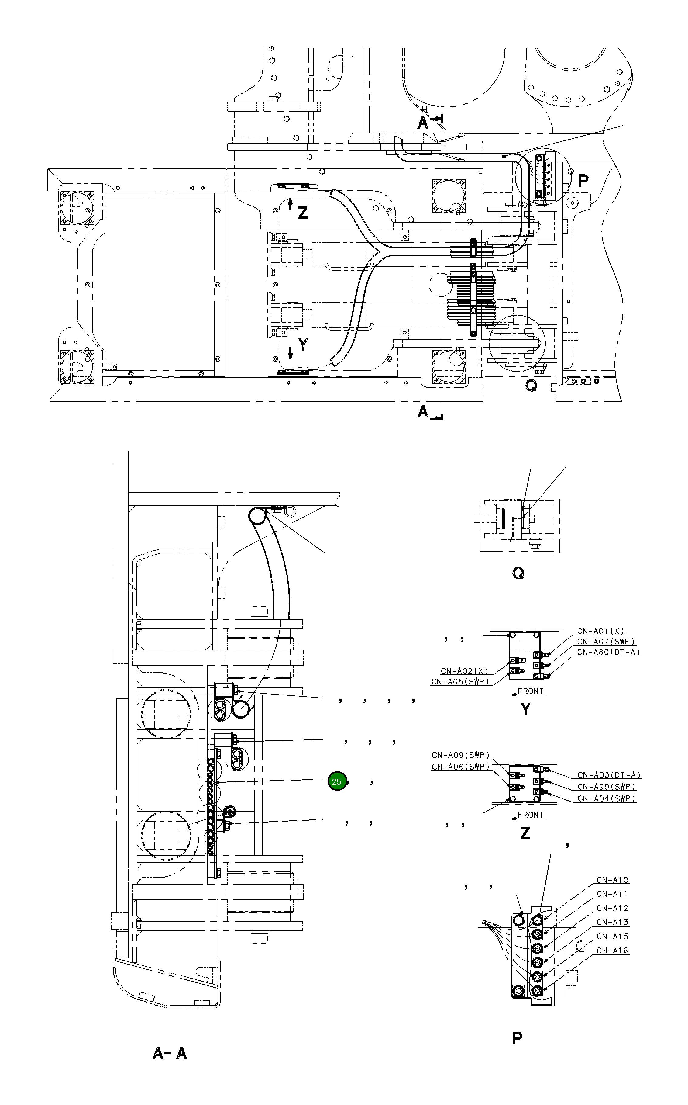 Пластина 207-70-KD280 Komatsu