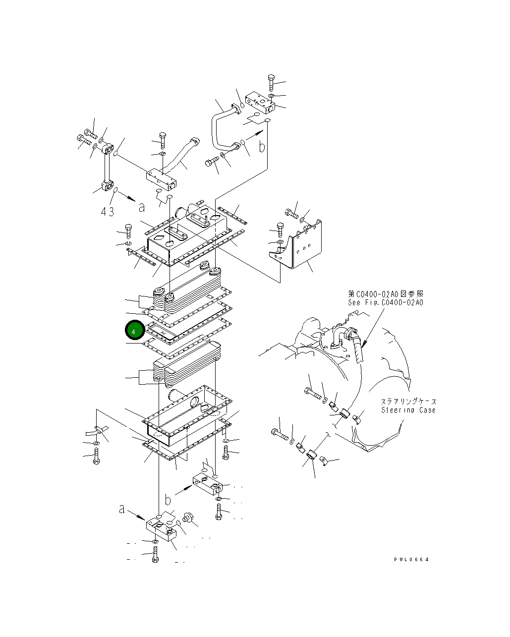 Пластина 198-03-61641 Komatsu