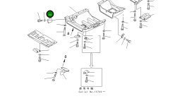 Пластина 175-54-32110 Komatsu