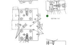 Пластина 1100326894 Komatsu