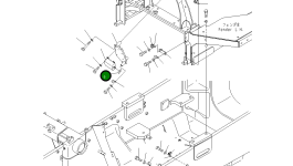 Пластина 14X-Z16-7620 Komatsu
