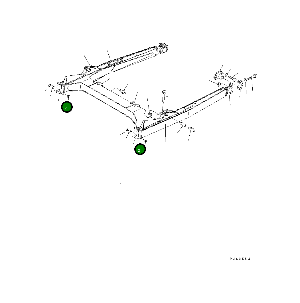 Пластина 14X-916-1A60 Komatsu
