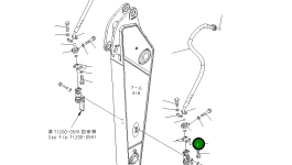 Пластина 207-62-72890 Komatsu