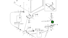Пластина 124-04-51320 Komatsu