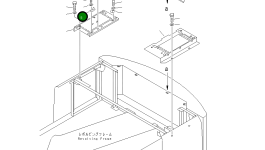 Пластина 203-54-61950 Komatsu