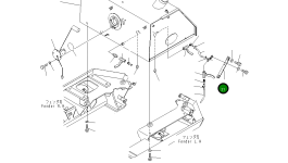 Пластина 134-04-66172 Komatsu