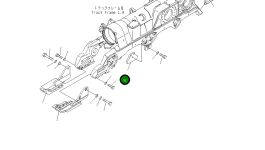 Пластина 198-30-67590 Komatsu
