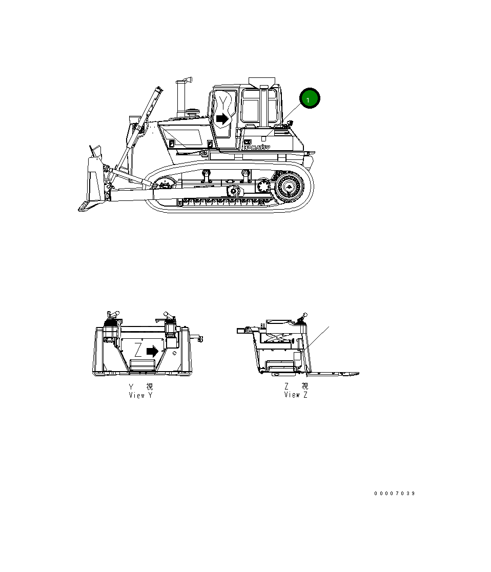 Пластина 09696-40112 Komatsu