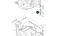 Пластина 198-54-49320 Komatsu