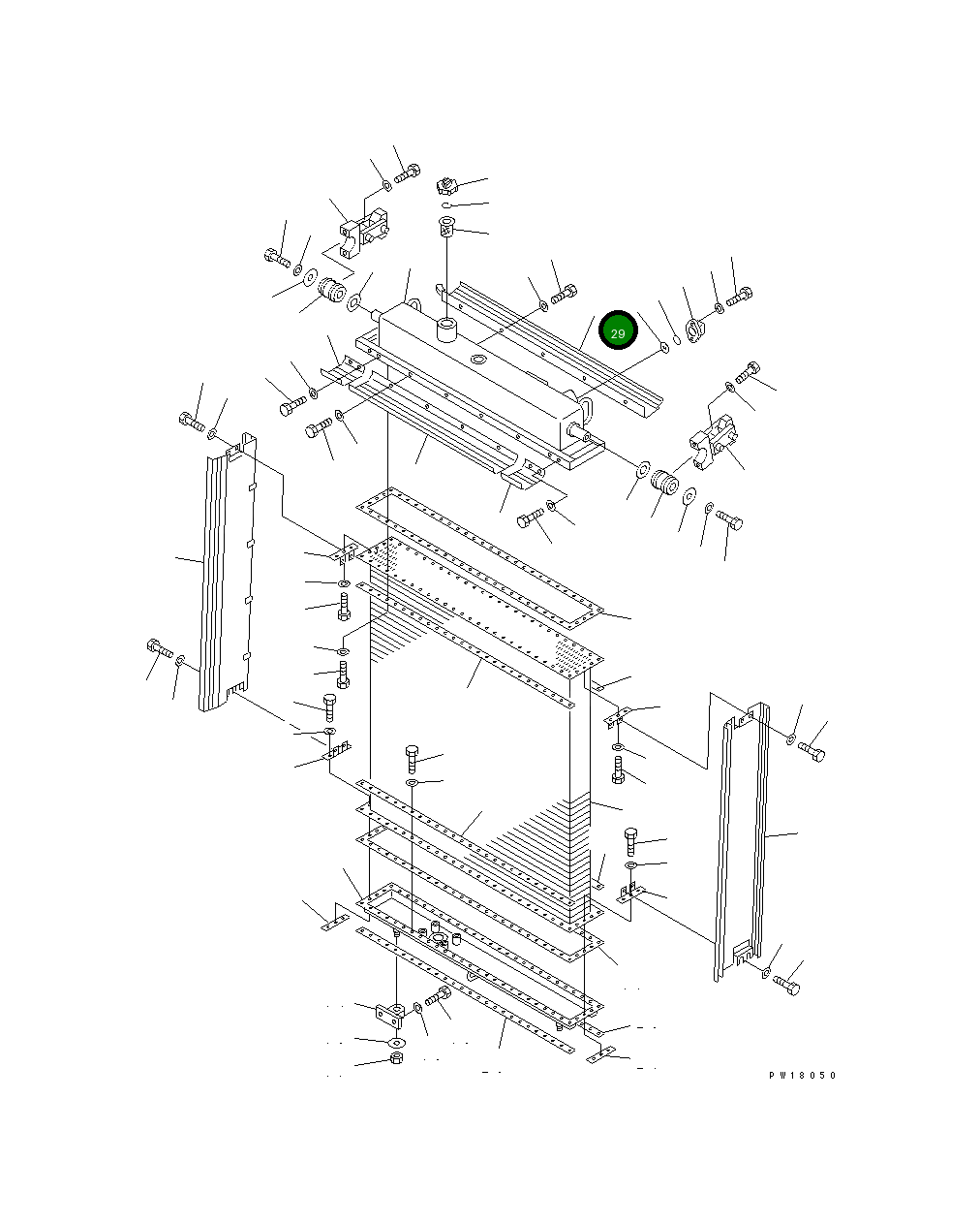 Пластина 17M-03-24150 Komatsu