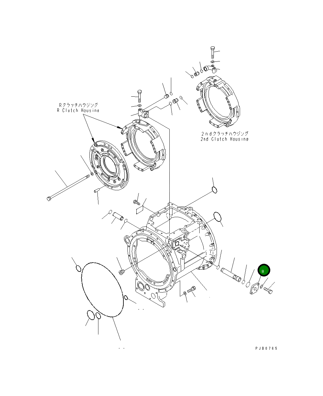 Пластина 17A-15-25840 Komatsu