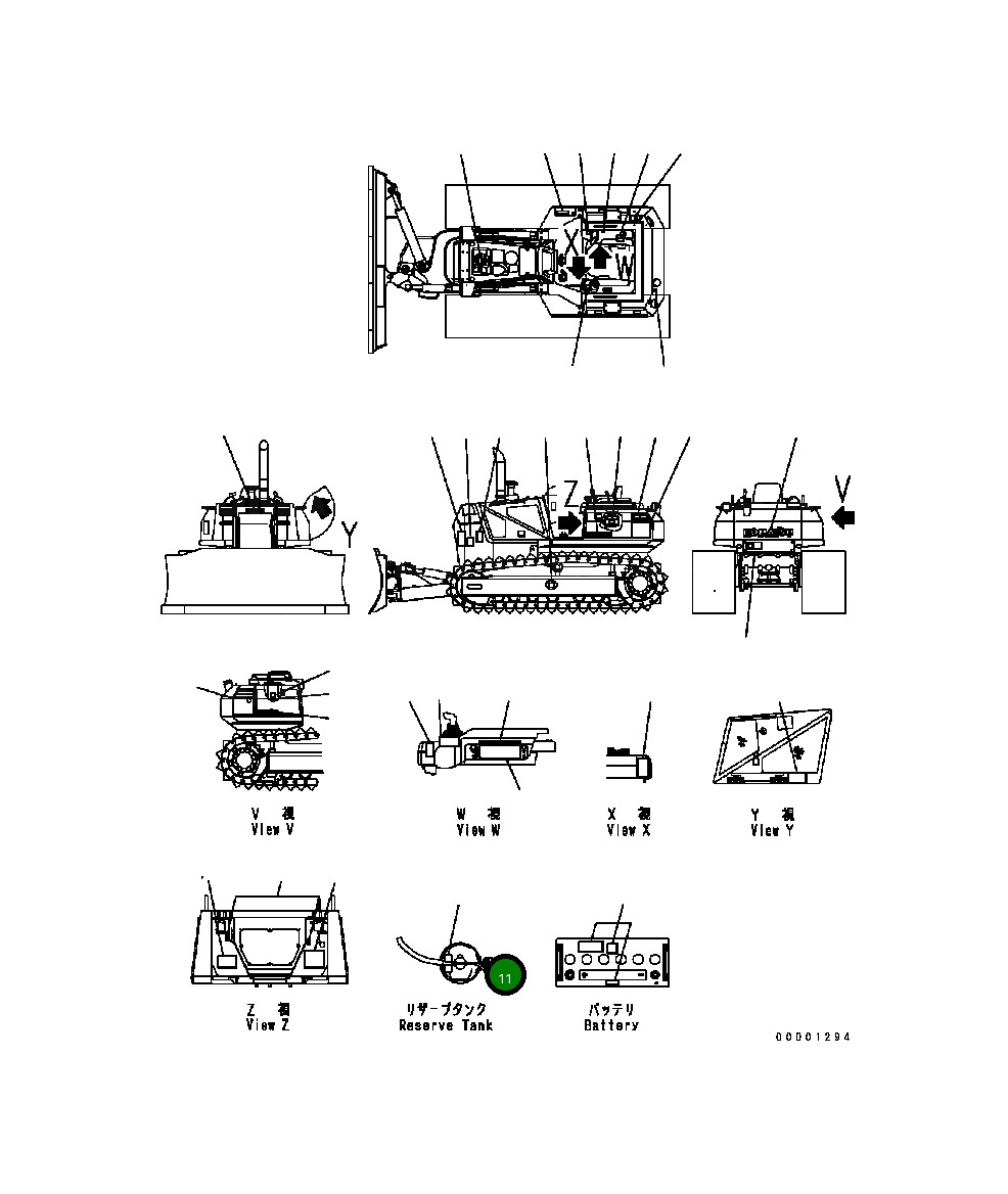 Пластина 124-98-61970 Komatsu
