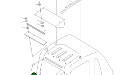 Пластина 20G-54-K2160 Komatsu