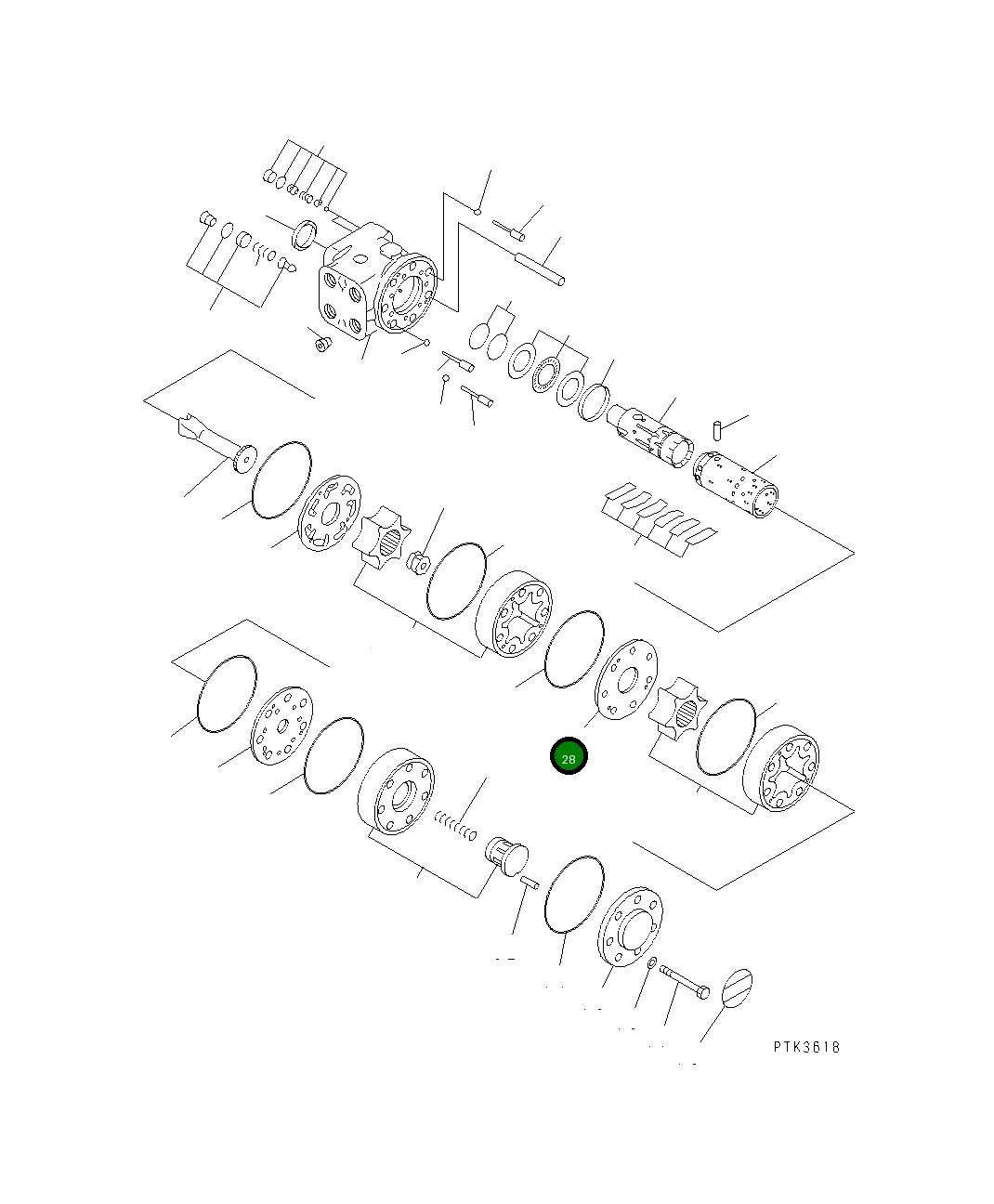Пластина 20G-60-K3620 Komatsu