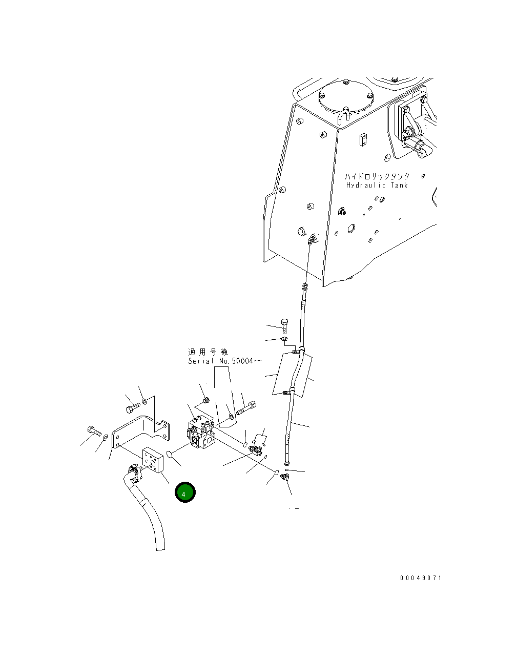 Пластина 195-03-64460 Komatsu