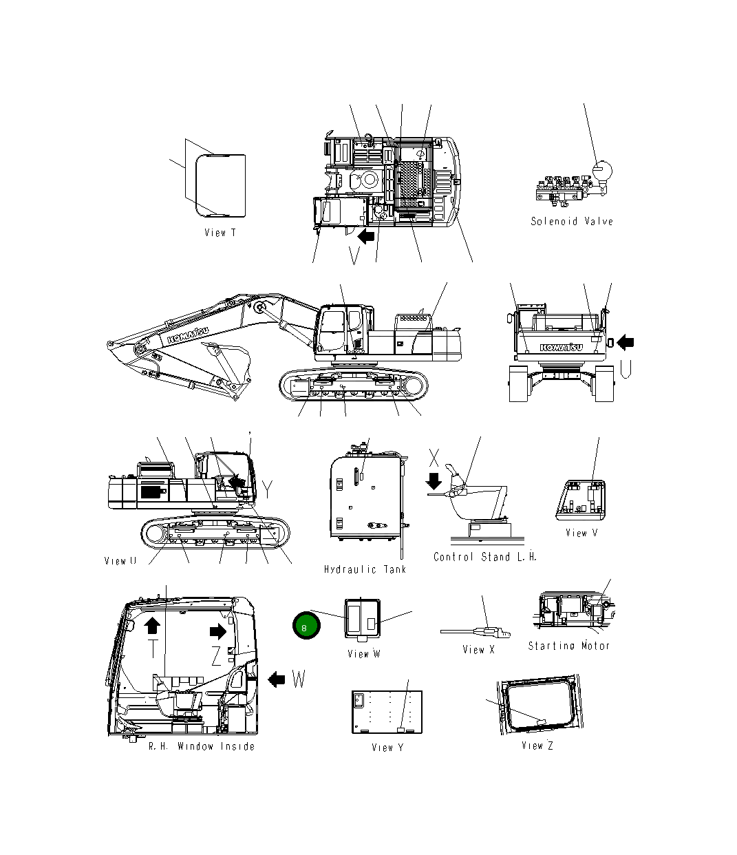 Пластина 208-00-76470 Komatsu