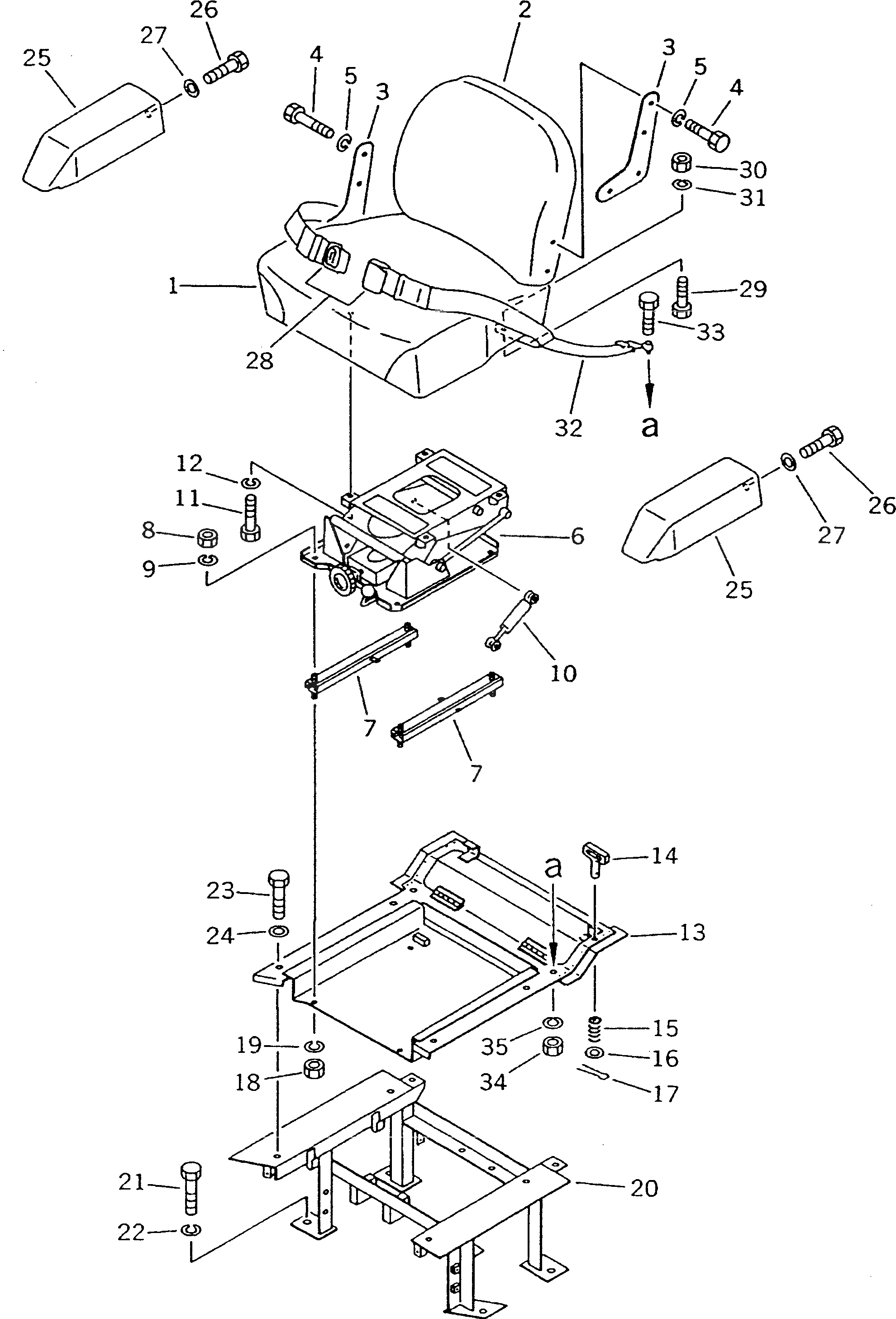 Пластина 103-57-31163 Komatsu