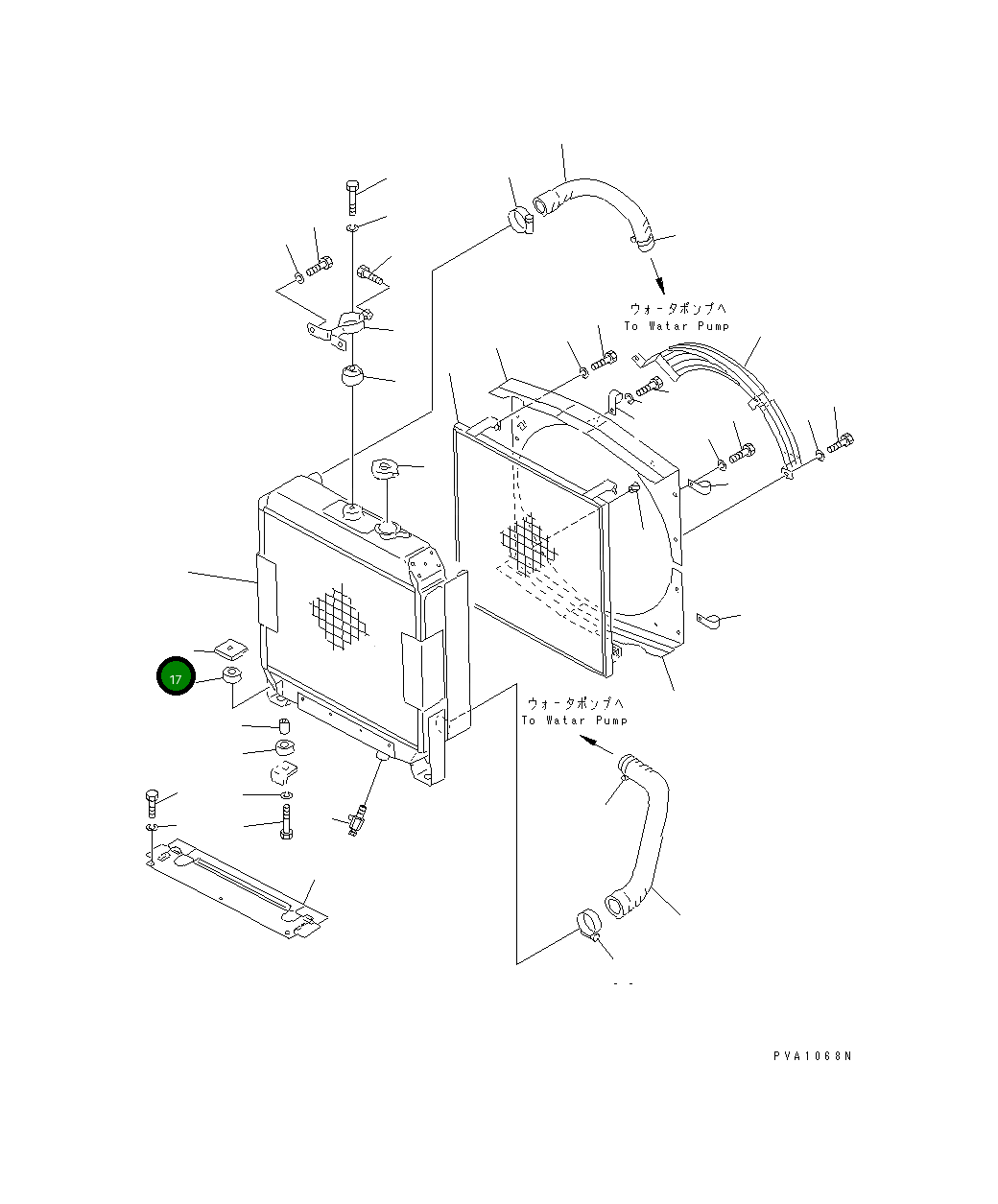 Пластина 113-03-21180 Komatsu