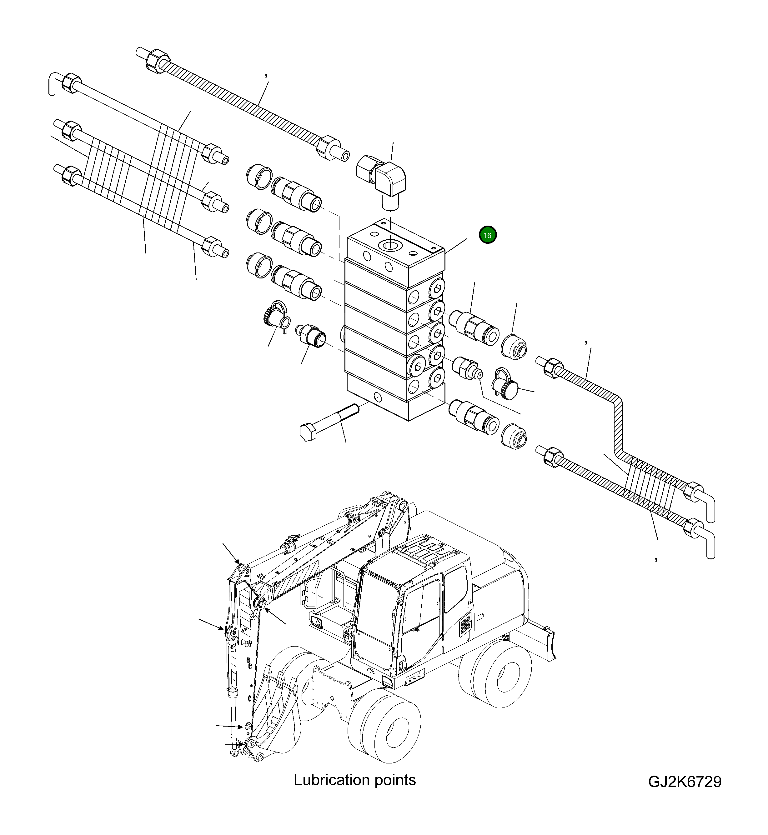 Питатель (с клапанами) 42W-09-H3020 Komatsu