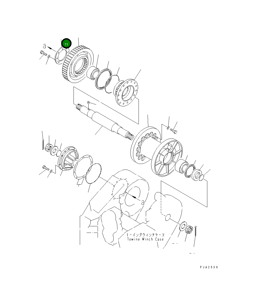 Пластина 15B-960-1530 Komatsu