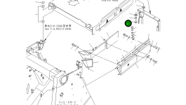 Пластина 198-54-72680 Komatsu