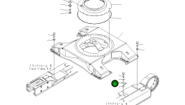 Пластина 209-30-71121 Komatsu