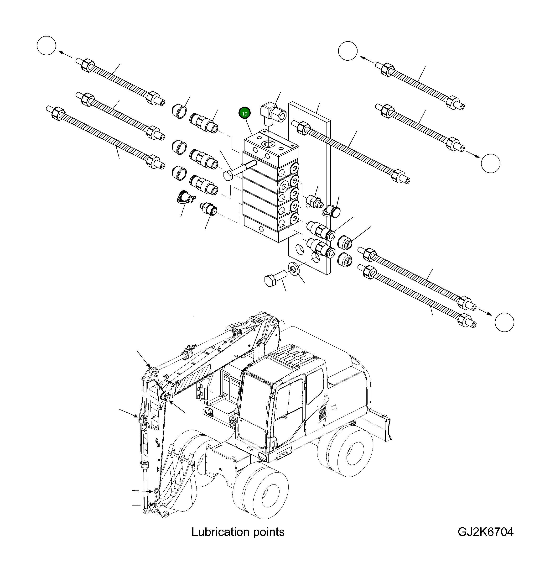 Питатель (с клапанами) 42W-09-H3700 Komatsu