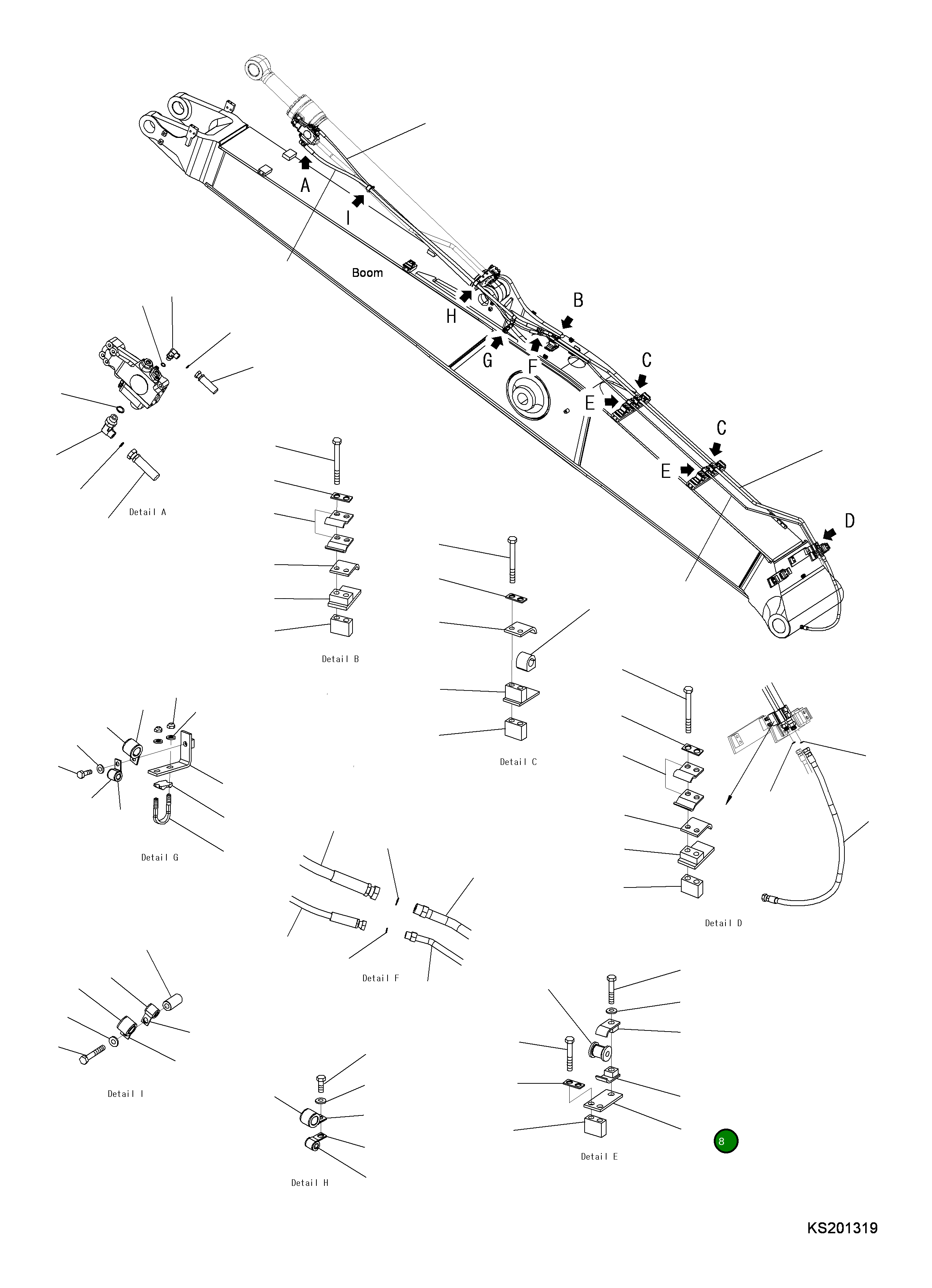 Пластина 207-62-KJ750 Komatsu
