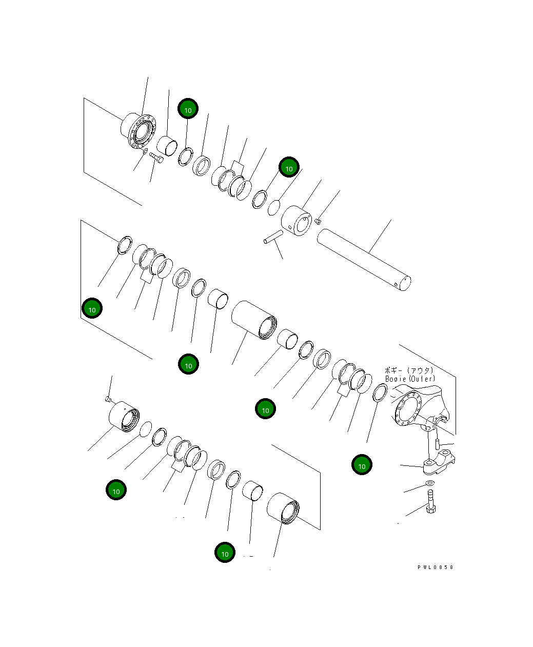 Пластина 198-30-56260 Komatsu