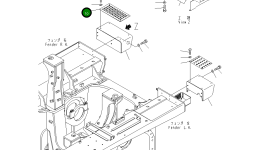 Пластина 17A-54-44330 Komatsu