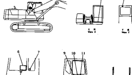 Пластина 20D-00-12530 Komatsu