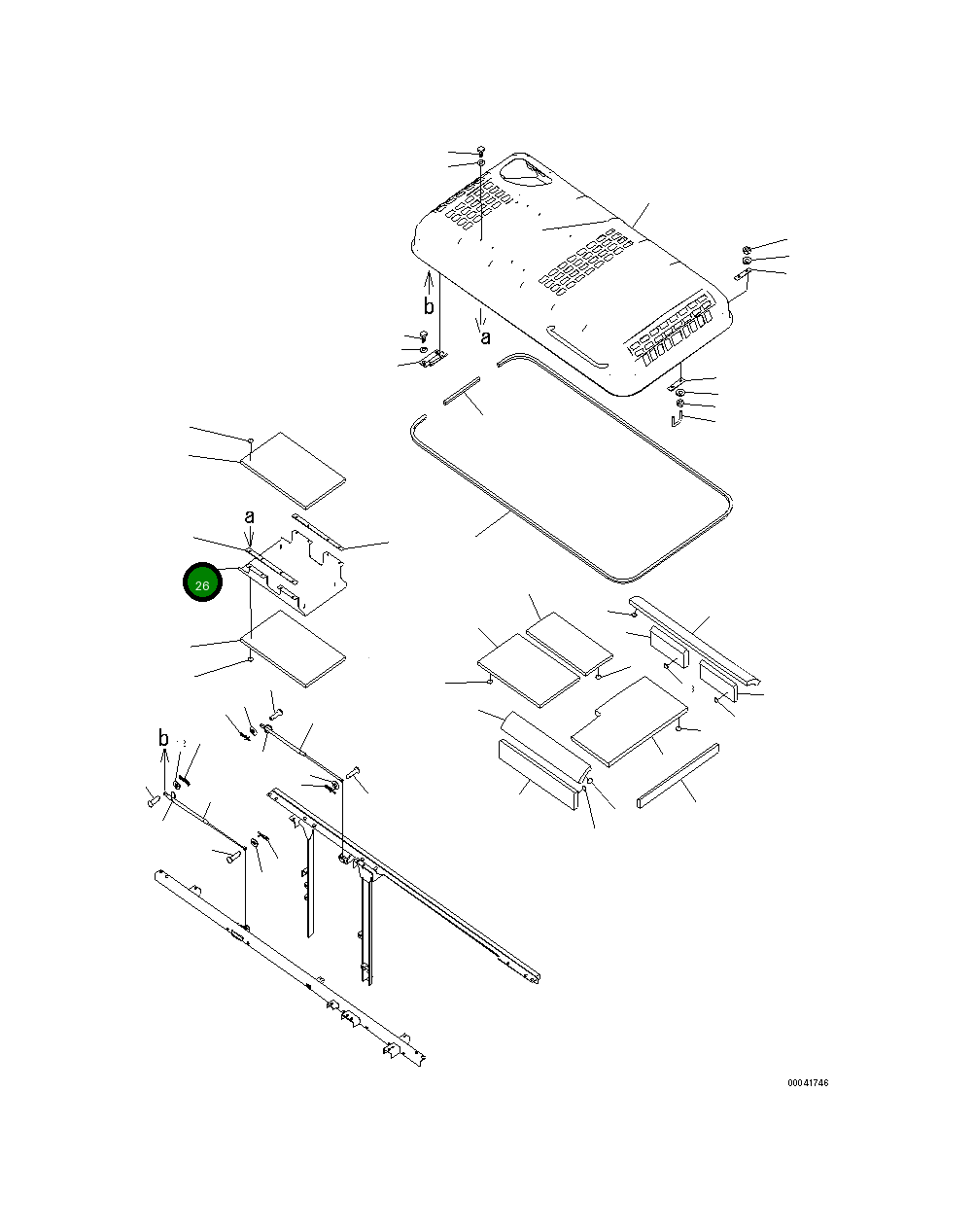 Пластина 206-54-21211 Komatsu
