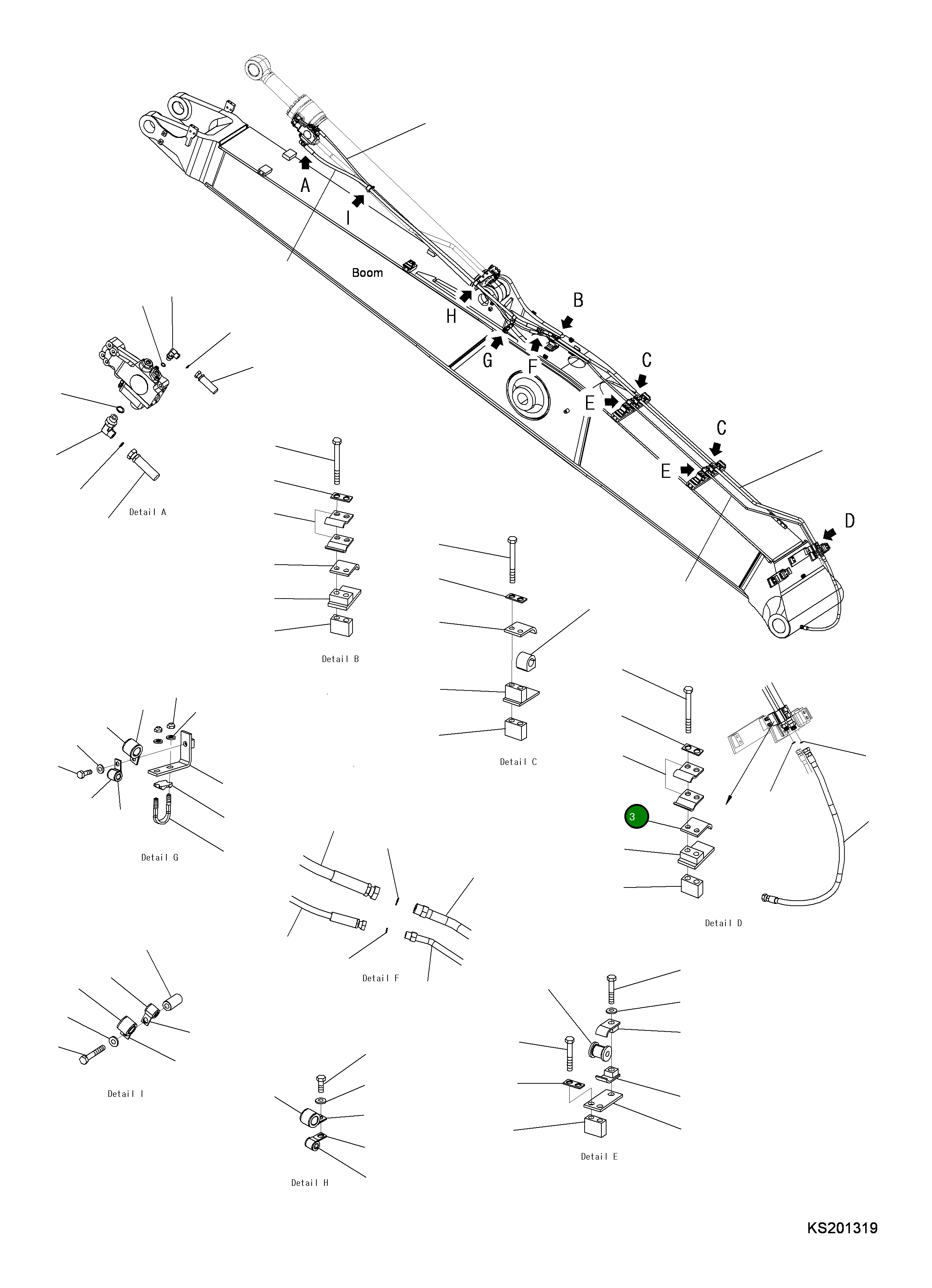 Пластина 207-70-KL550 Komatsu