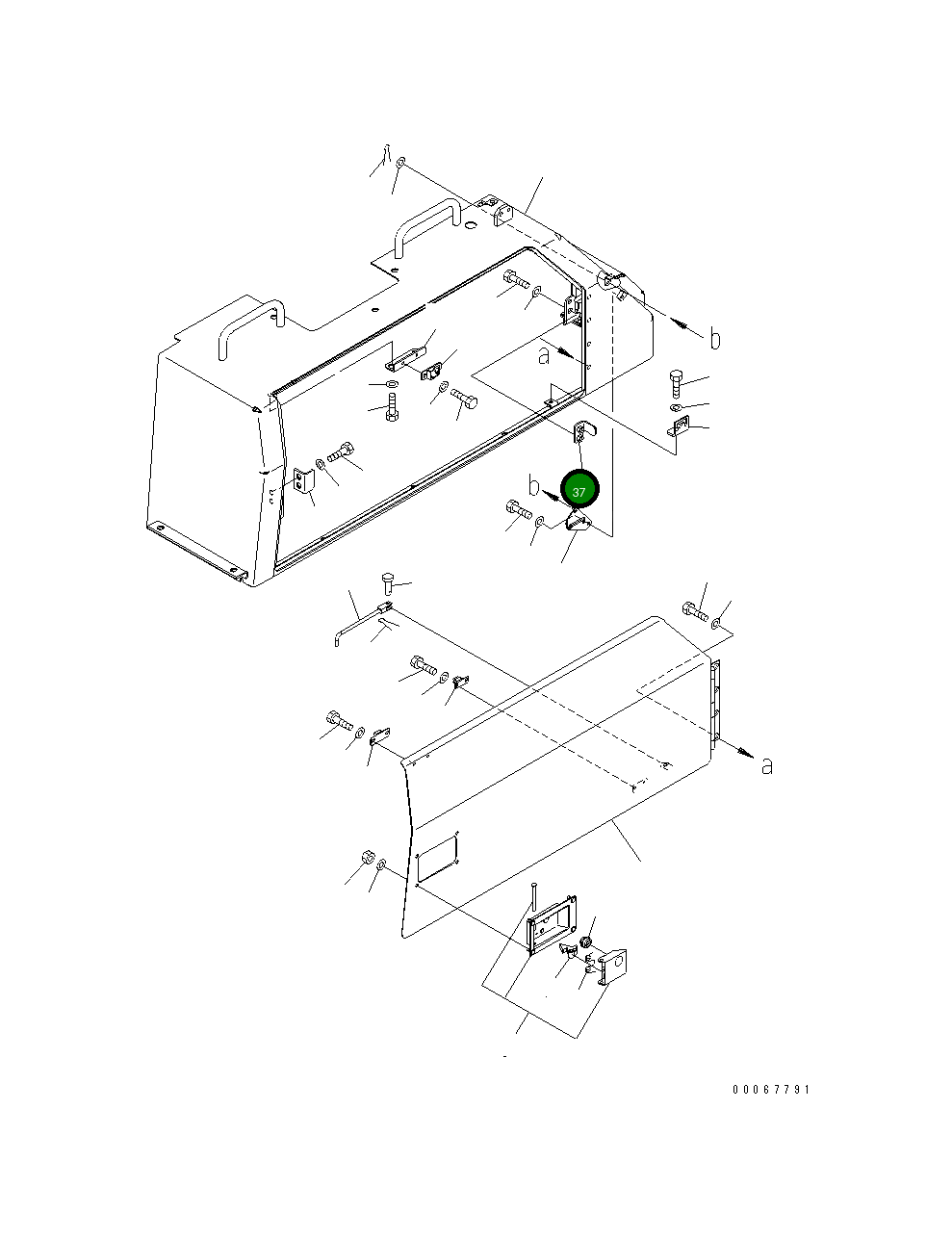 Пластина 154-54-79930 Komatsu