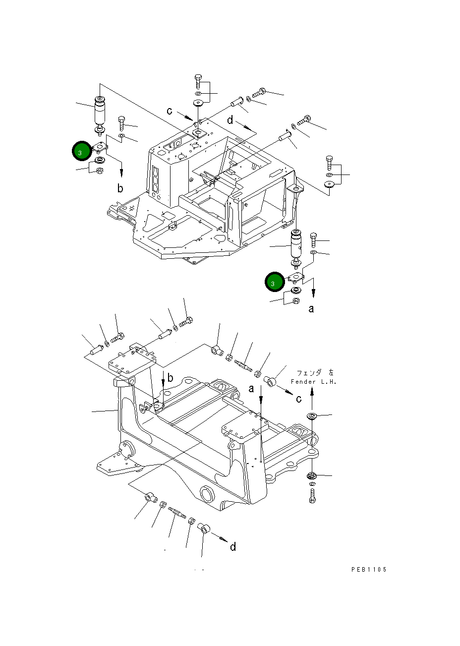 Пластина 198-54-49320 Komatsu