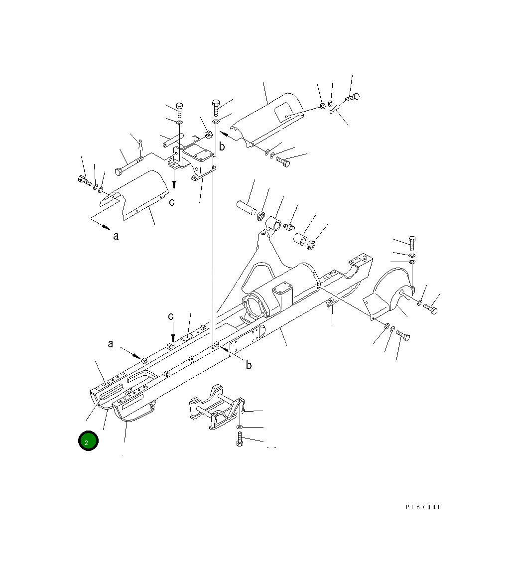 Пластина 130-30-11134 Komatsu