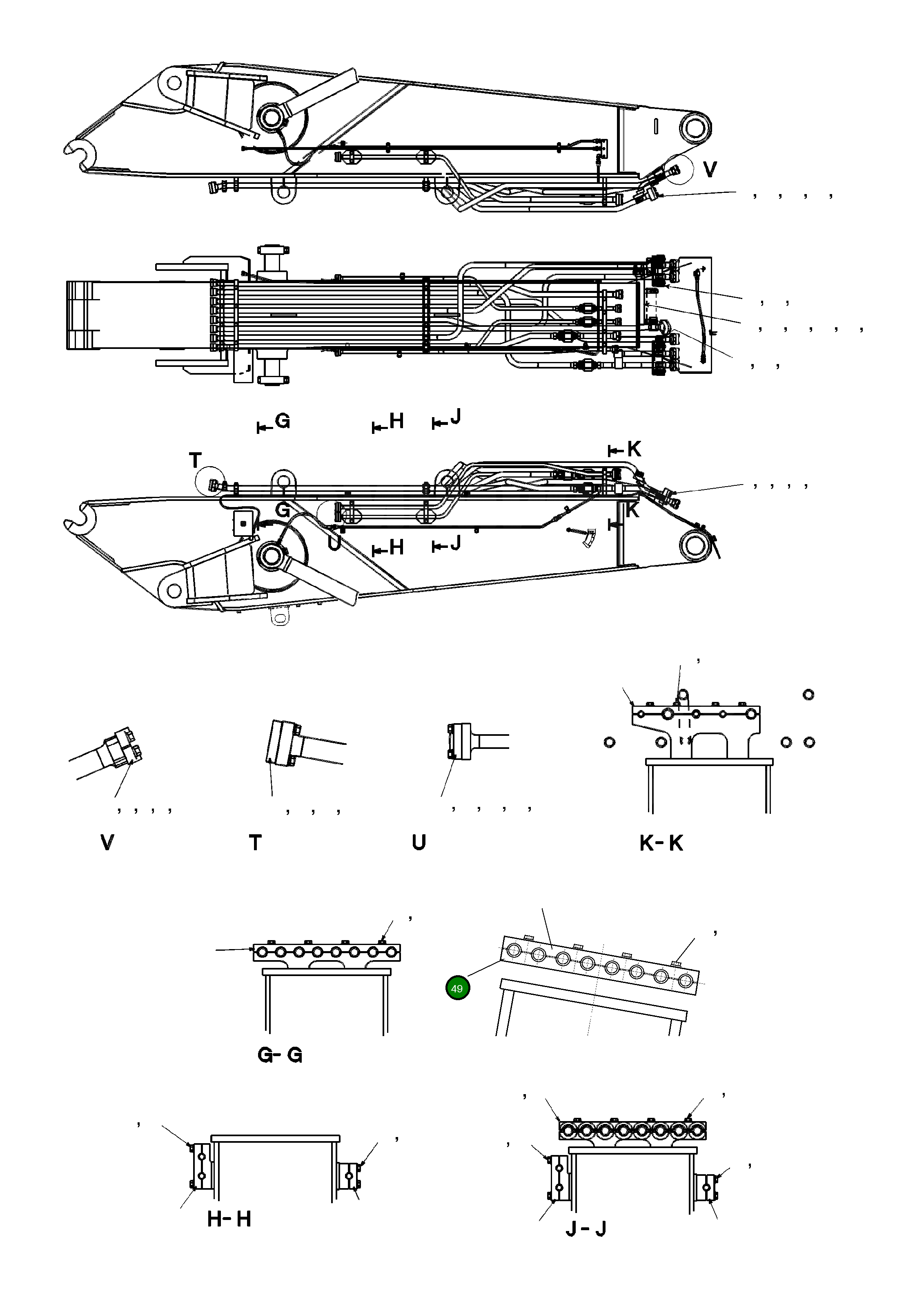 Пластина 207-70-KF590 Komatsu