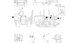 Пластина 196-98-11960 Komatsu