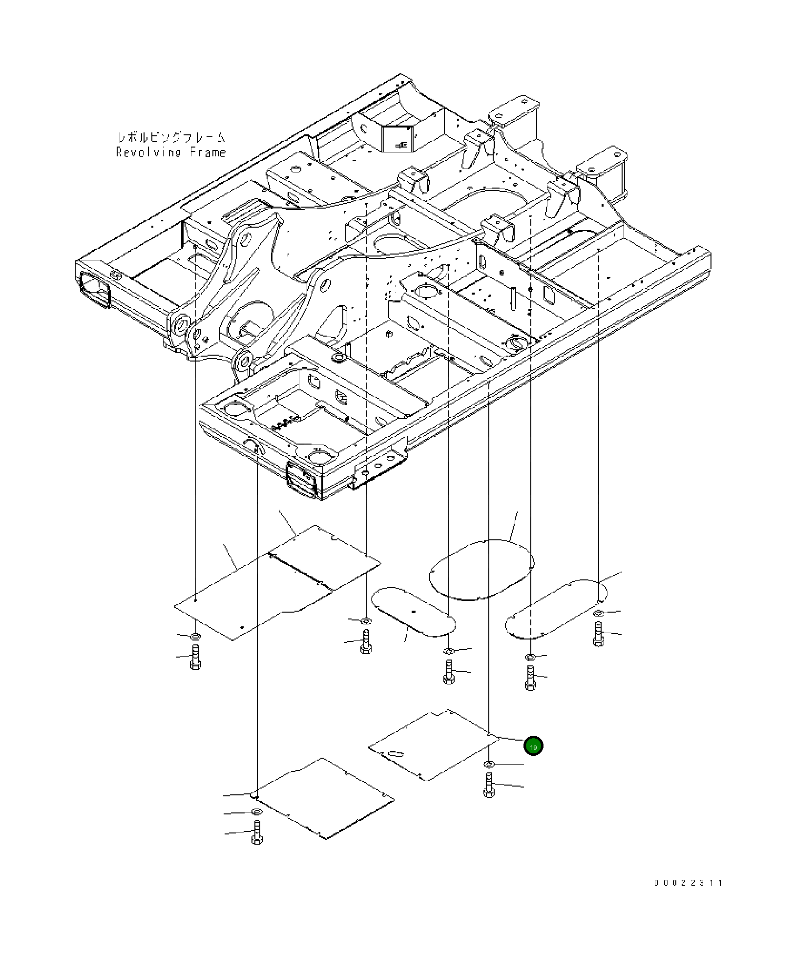 Пластина 20G-54-34146 Komatsu