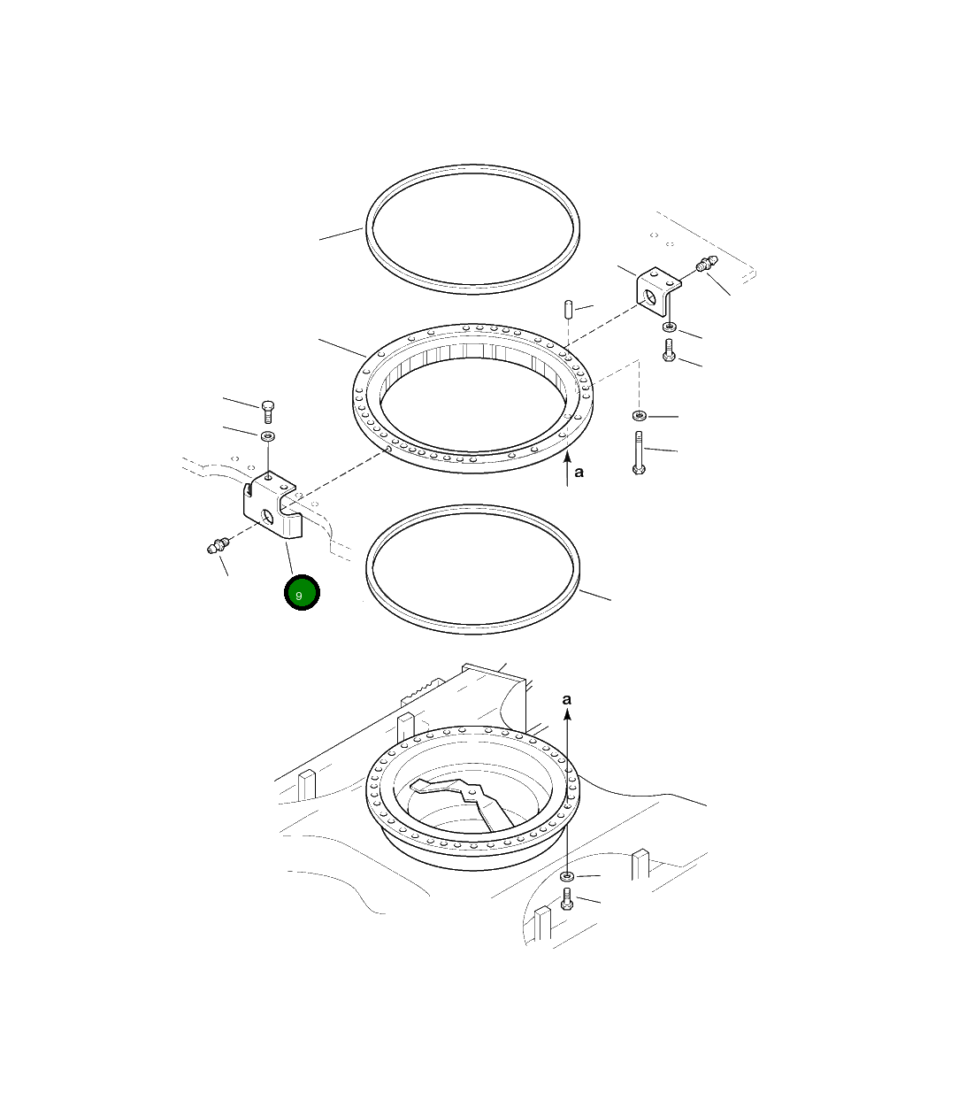 Пластина 207-25-A1350 Komatsu