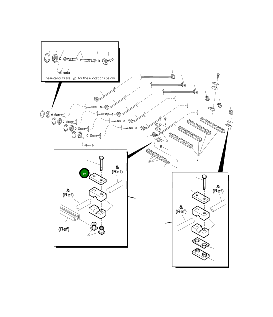 Пластина 206-958-1310 Komatsu