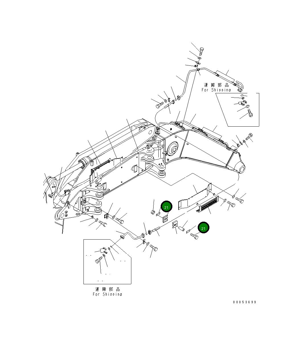 Пластина 208-62-64830 Komatsu