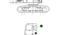 Пластина 208-00-76920 Komatsu
