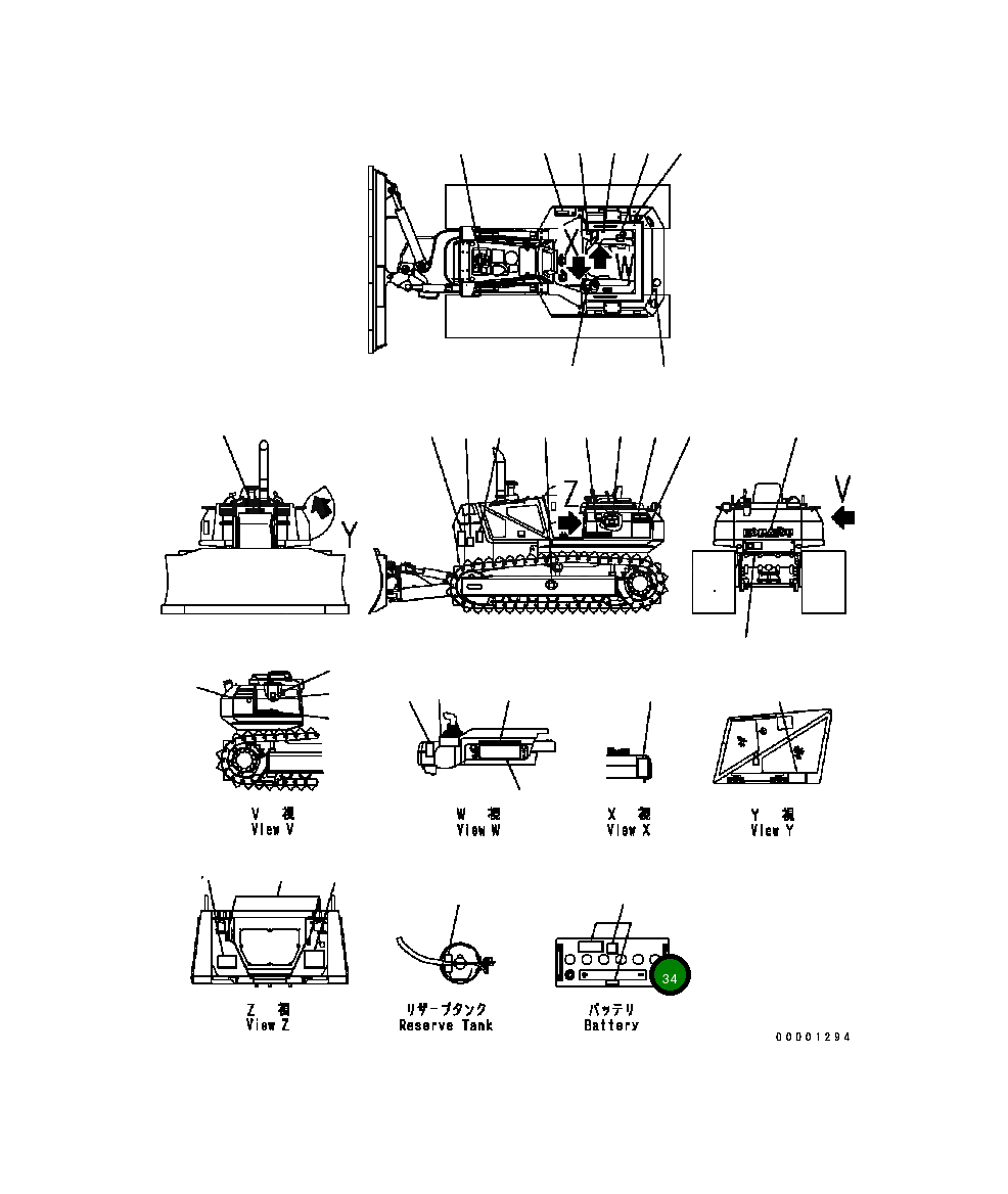 Пластина 09664-30000 Komatsu