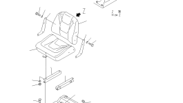Пластина 103-57-51110 Komatsu