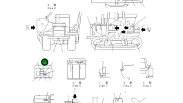 Пластина 196-98-33130 Komatsu