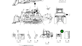 Пластина 198-98-62220 Komatsu